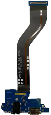 Galaxy A51 5G- Charging Port Flex with Headphone Jack