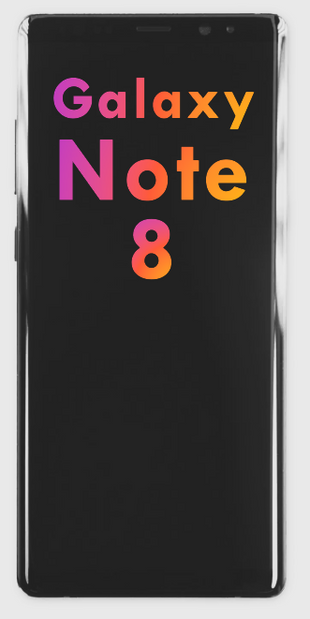 Samsung Note 8- screen