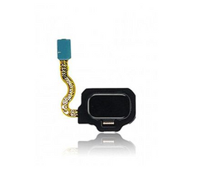 Samsung Galaxy S8- Home Button Flex Cable with Fingerprint Scanner Black