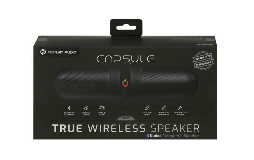 REPLAY AUDIO - Bluetooth Pill Audio Speaker