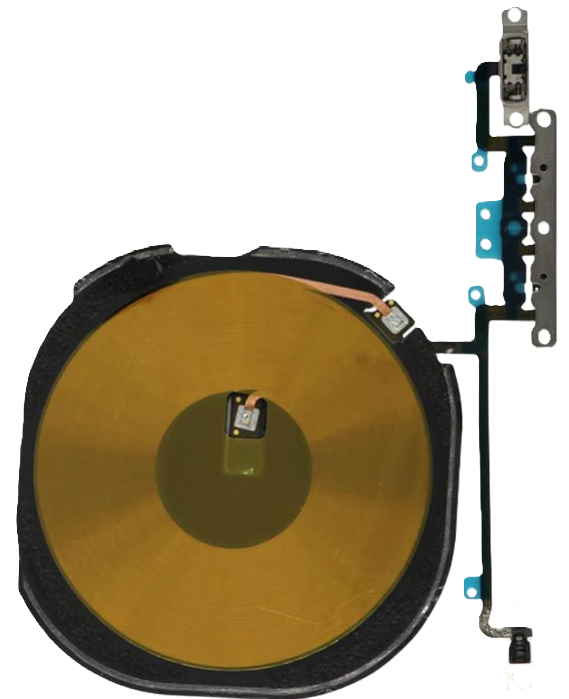 iphone XS MAX- Wireless NFC Charging with Volume Flex